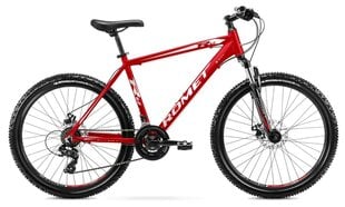 Jalgratas Romet Rambler R6.2 26 "2022, punane / valge hind ja info | ROMET Sport, puhkus, matkamine | kaup24.ee