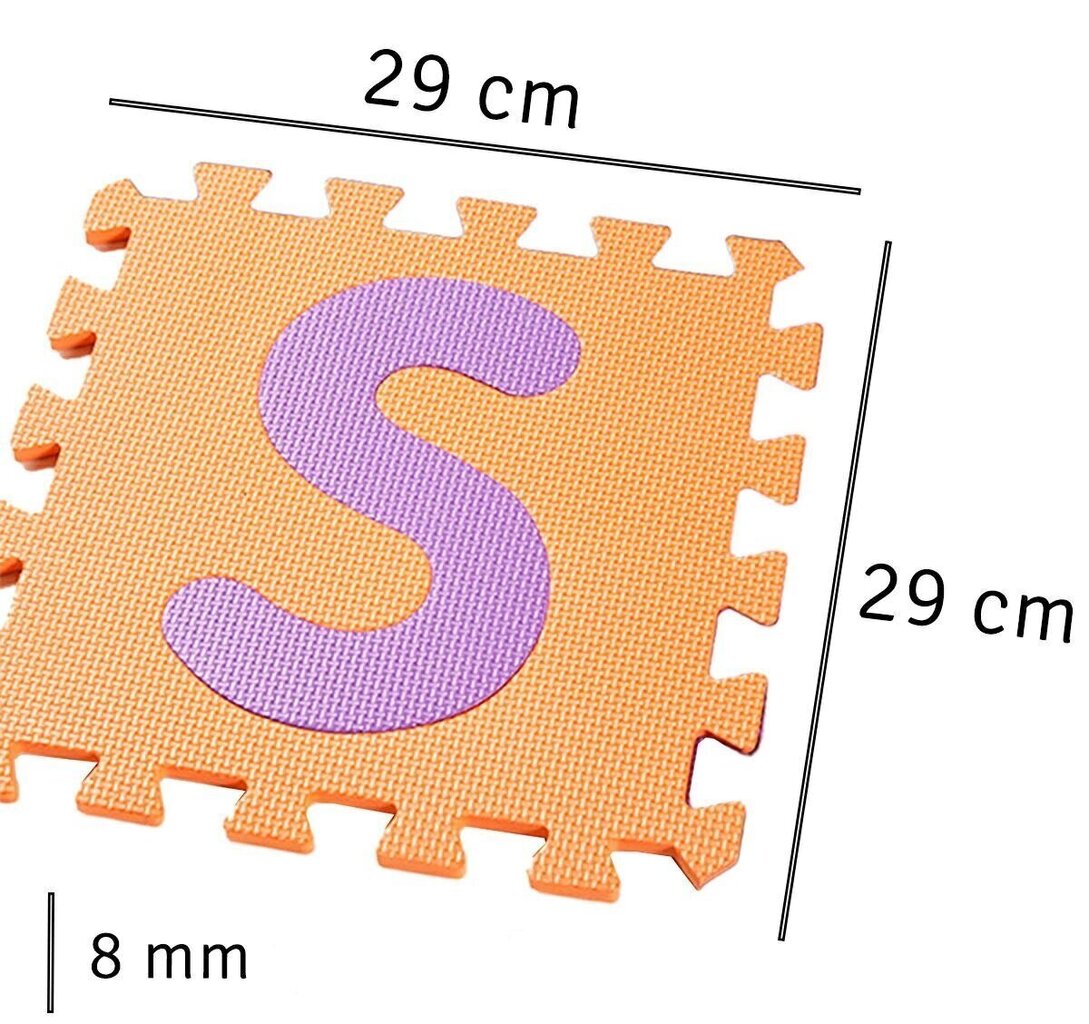 Vaip-pusle lastele 36-osaline hind ja info | Tegelustekid | kaup24.ee