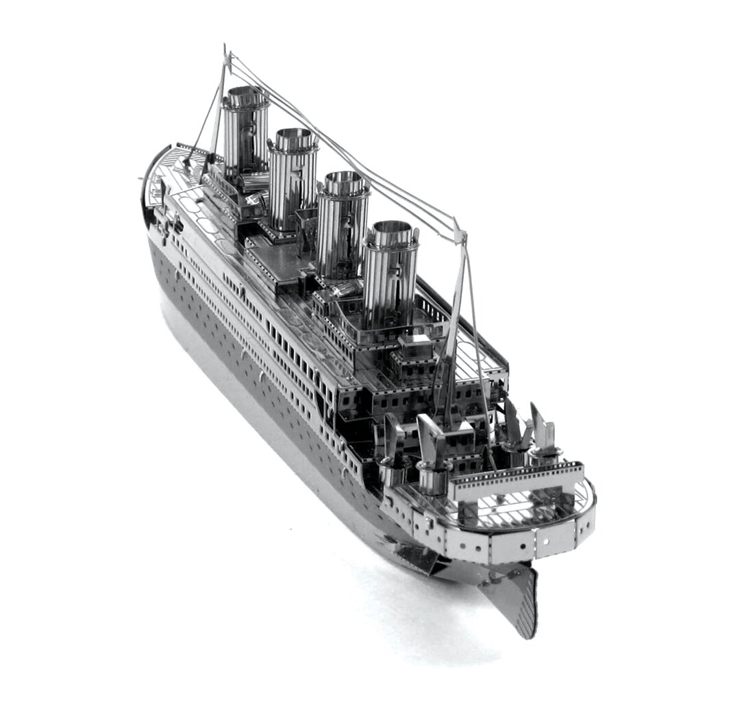 Metal Earth 3D pusle kruiisilaev Titanic hind ja info | Klotsid ja konstruktorid | kaup24.ee