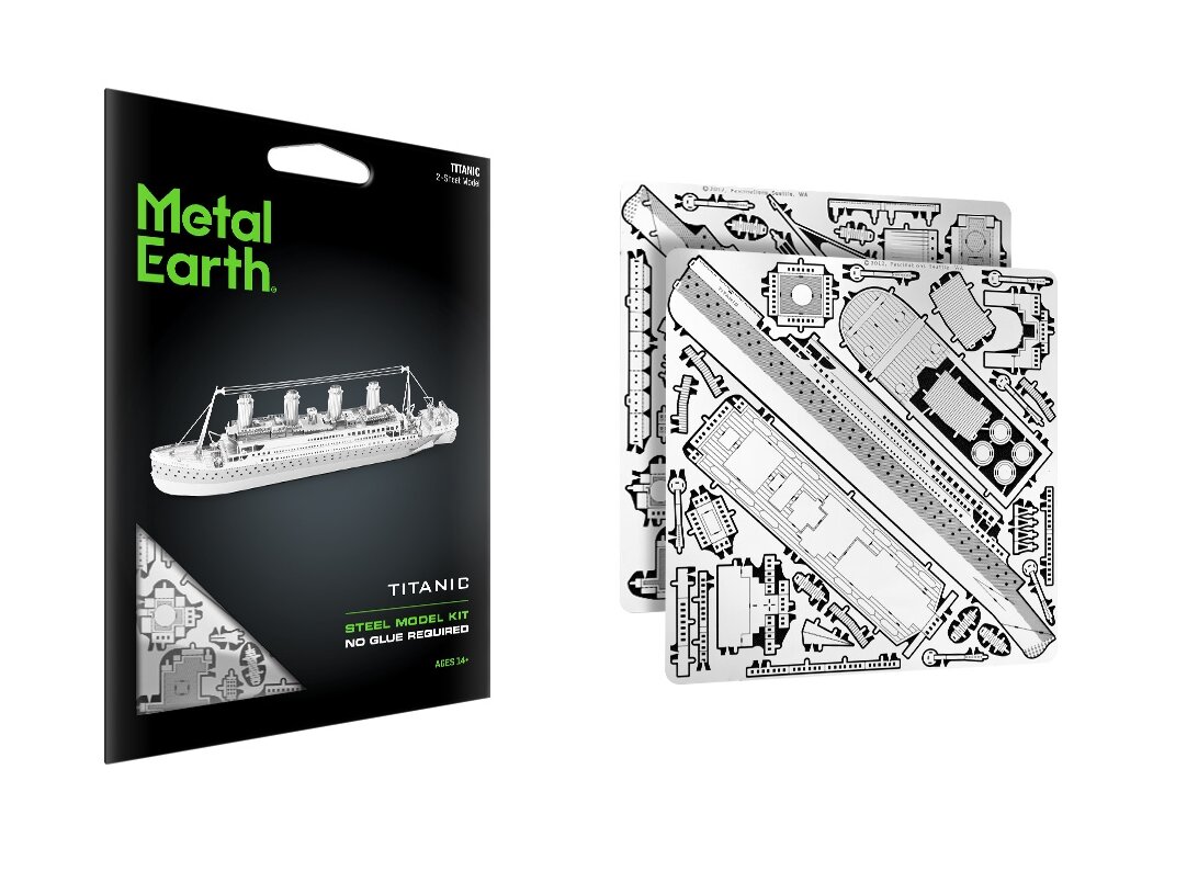 Metal Earth 3D pusle kruiisilaev Titanic hind ja info | Klotsid ja konstruktorid | kaup24.ee