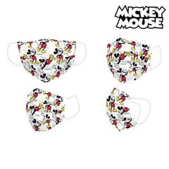 Hügieeniline näomask Mickey Mouse, 11+ aastat, valge цена и информация | Аптечки | kaup24.ee