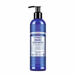 Dr. Bronner's Peppermint orgaaniline ihupiim 240 ml, piparmünt hind ja info | Kehakreemid, kehaspreid | kaup24.ee