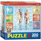 Pusle Eurographics, 6200-1000, The Human Body, 200 tk hind ja info | Pusled | kaup24.ee