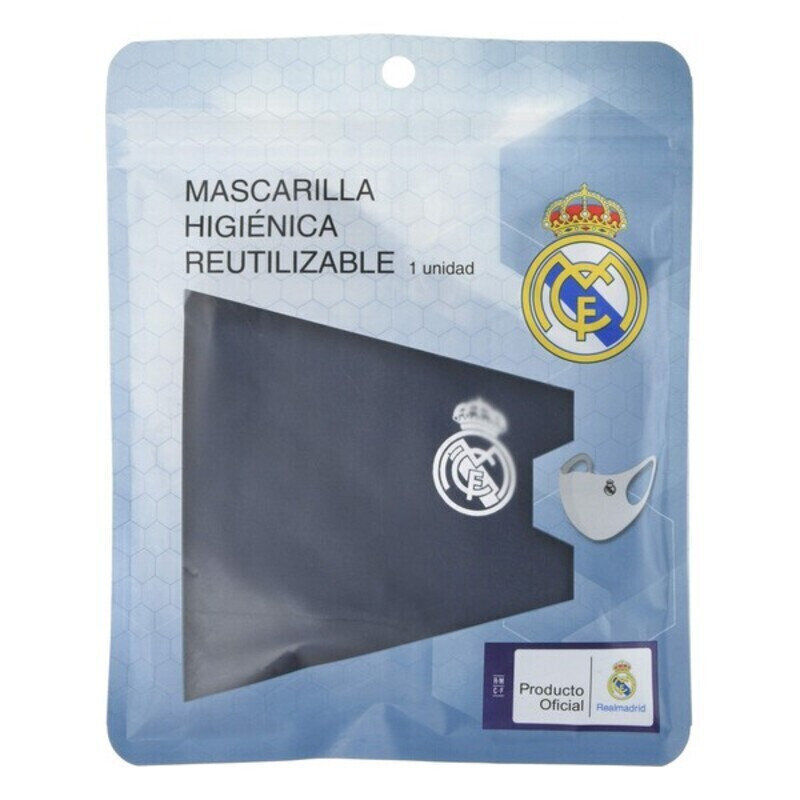 Hügieeniline taaskasutatav kangasmask / riidemask Real Madrid C.F., laste, sinine hind ja info | Esmaabi | kaup24.ee