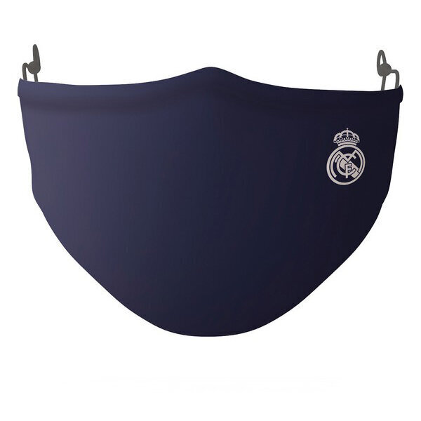 Hügieeniline taaskasutatav kangasmask / riidemask Real Madrid C.F., täiskasvanu, sinine hind ja info | Esmaabi | kaup24.ee