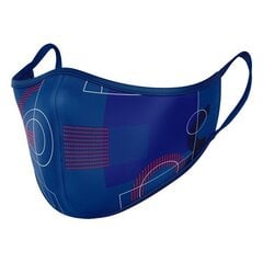 Hügieeniline taaskasutatav kangasmask / riidemask F.C. Barcelona, laste, sinine цена и информация | Аптечки | kaup24.ee