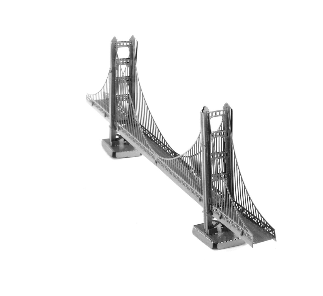 3D pusle Metal Earth San Francisco Golden Gate Sild цена и информация | Lauamängud ja mõistatused | kaup24.ee