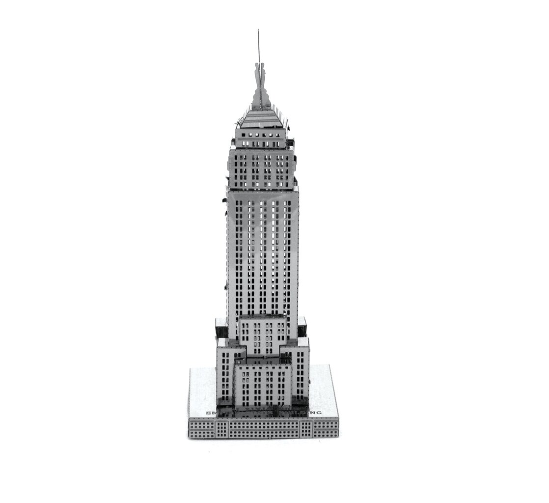 3D pusle Metal Earth Empire State Building hind ja info | Lauamängud ja mõistatused | kaup24.ee