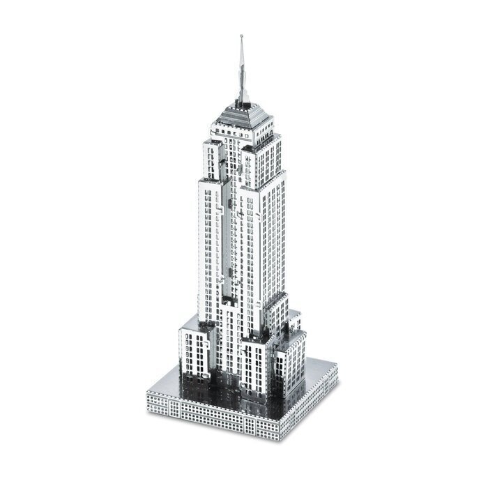 3D pusle Metal Earth Empire State Building hind ja info | Lauamängud ja mõistatused | kaup24.ee