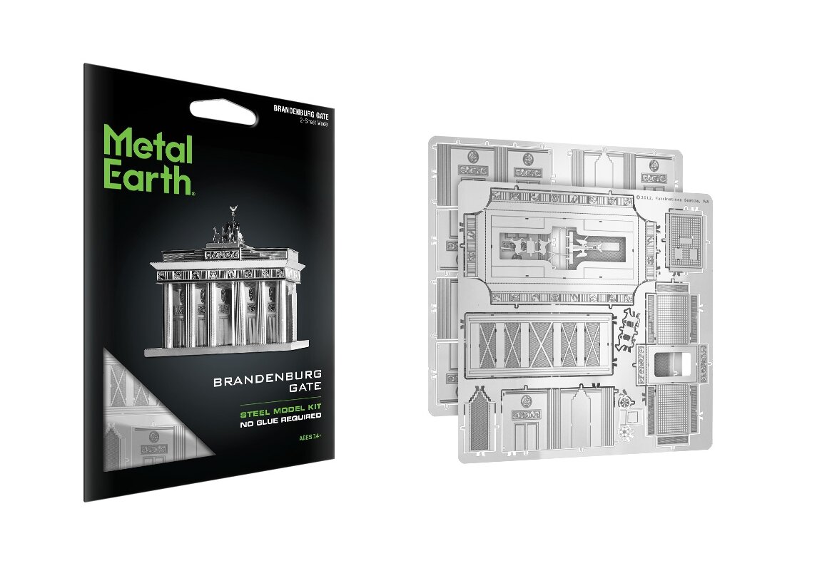 3D pusle Metal Earth Brandenburgi värav hind ja info | Pusled | kaup24.ee