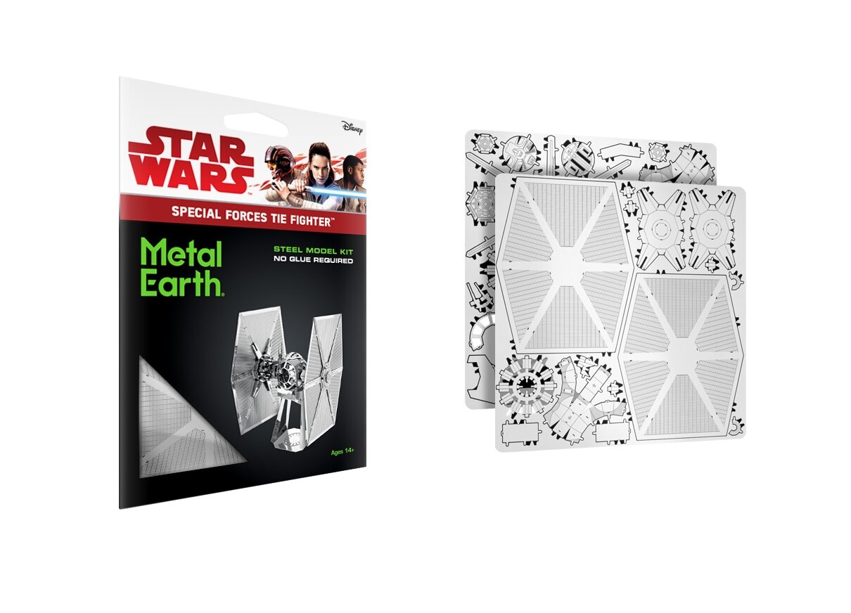 3D pusle Metal Earth Star Wars TIE võitleja hind ja info | Lauamängud ja mõistatused | kaup24.ee