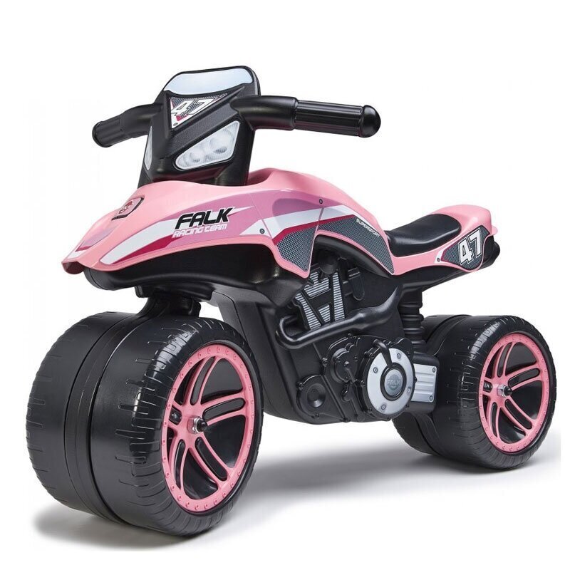 Mootorratas Racing Team Falk, roosa hind ja info | Imikute mänguasjad | kaup24.ee