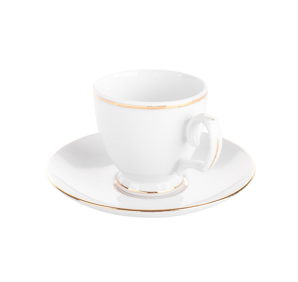 MARIAPAULA CLASSICS GOLD LINE ESPRESSO KOHVITOADE KOMPLEKT 100ML / 12CM 6/12 hind ja info | Klaasid, tassid ja kannud | kaup24.ee