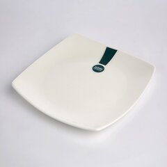 Фарфоровая тарелка 27 см кремовая цена и информация | Посуда, тарелки, обеденные сервизы | kaup24.ee