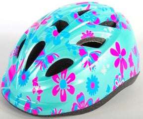 Шлем Volare с цветами, 47-51 см цена и информация | Шлемы | kaup24.ee
