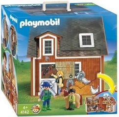 Kaasaskantav talu Playmobil 4142 hind ja info | Klotsid ja konstruktorid | kaup24.ee