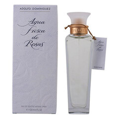 Naiste parfüüm Agua Fresca de Rosas Adolfo Dominguez EDT: Maht - 120 ml hind ja info | Naiste parfüümid | kaup24.ee