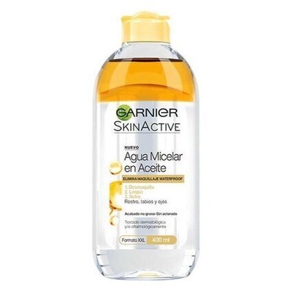 Puhastav meigieemaldusvahend Skinactive Agua Micelar Garnier: Maht - 400 ml hind ja info | Näopuhastusvahendid | kaup24.ee