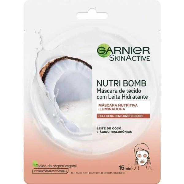 Niisutav Näomask Skinactive Nutri Bomb Garnier Marker hind ja info | Näomaskid, silmamaskid | kaup24.ee