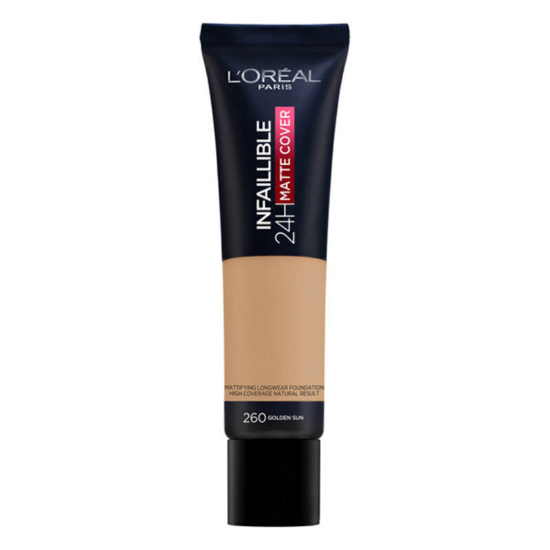 Jumestuskreem Fluid Make-up Infaillible 24H L'Oreal Make Up (35 ml): Värvus - 260-golden sun цена и информация | Jumestuskreemid, puudrid | kaup24.ee