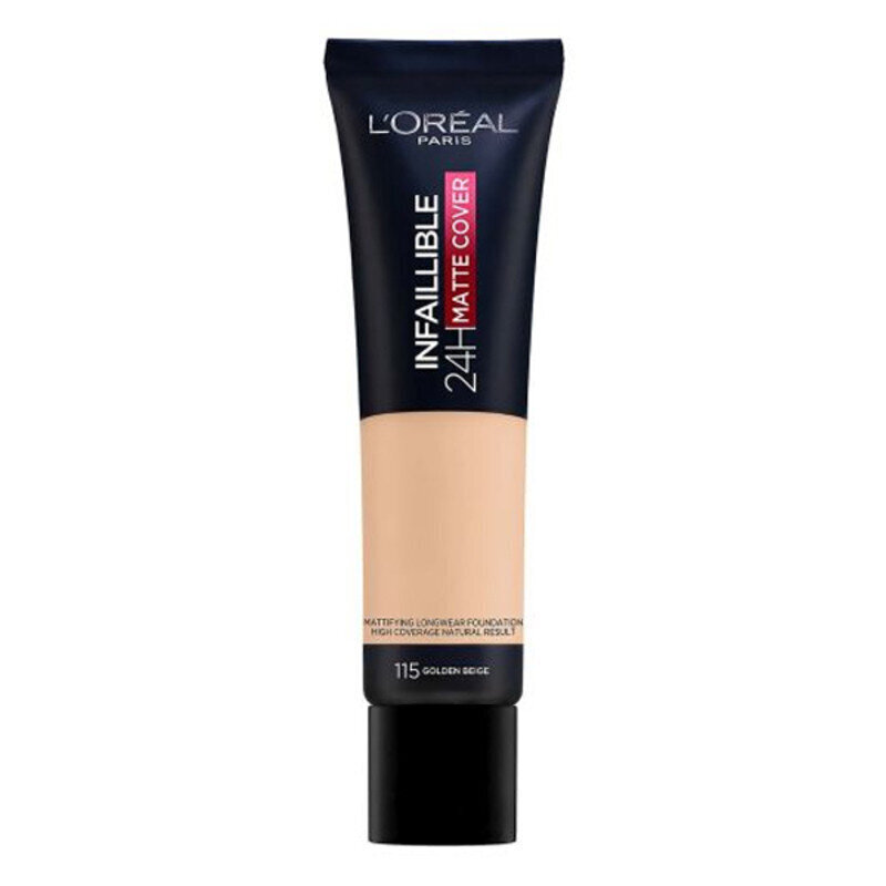 Jumestuskreem Fluid Make-up Infaillible 24H L'Oreal Make Up (35 ml): Värvus - 200-golden sand цена и информация | Jumestuskreemid, puudrid | kaup24.ee