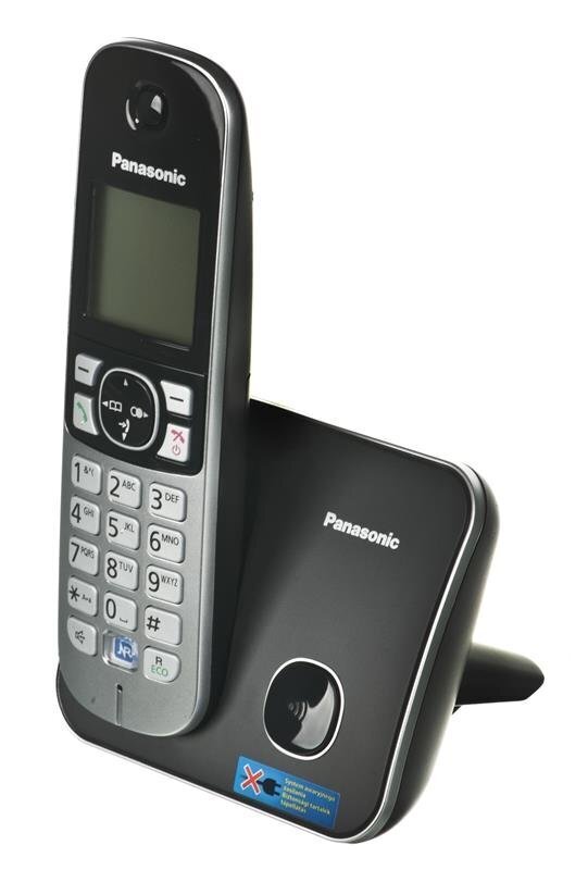 Panasonic KX-TG6811 PDB, must hind ja info | Lauatelefonid | kaup24.ee