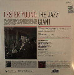 Lester Young - The Jazz Giant, LP, vinüülplaat, 12" vinyl record hind ja info | Vinüülplaadid, CD, DVD | kaup24.ee