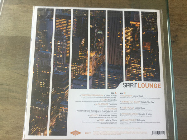 Виниловая пластинка Various Spirit Of Lounge, LP, 12