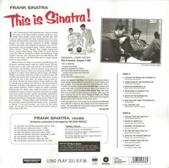 Frank Sinatra - This Is Sinatra!, LP, 180g, vinüülplaat, 12" vinyl record hind ja info | Vinüülplaadid, CD, DVD | kaup24.ee