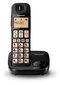 Panasonic KX-TGE110, must цена и информация | Lauatelefonid | kaup24.ee