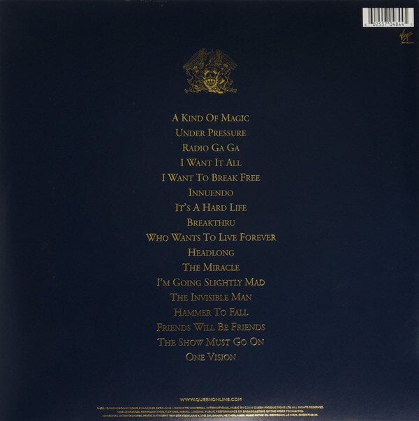 Queen - Greatest Hits II, 2LP, vinüülplaats, 12" vinyl record цена и информация | Vinüülplaadid, CD, DVD | kaup24.ee