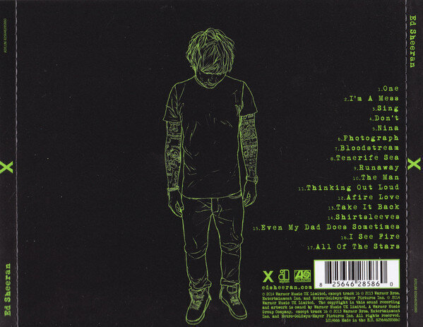 Ed Sheeran - X, CD, Digital Audio Compact Disc цена и информация | Vinüülplaadid, CD, DVD | kaup24.ee