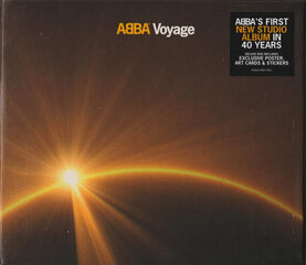 Виниловая пластинка ABBA - Voyage (Limited CD Box + Artcards & Stickers), CD, Digital Audio Compact Disc цена и информация | Виниловые пластинки, CD, DVD | kaup24.ee