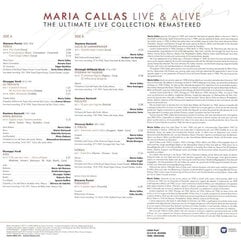 Maria Callas - Maria Callas Live & Alive, LP, vinüülplaat, 12" vinyl record hind ja info | Vinüülplaadid, CD, DVD | kaup24.ee