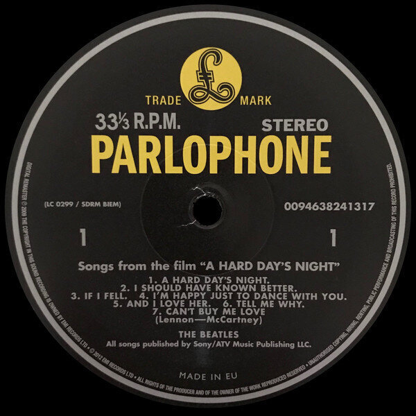 The Beatles - A Hard Day's Night, LP, vinüülplaat, 12" vinyl record hind ja info | Vinüülplaadid, CD, DVD | kaup24.ee