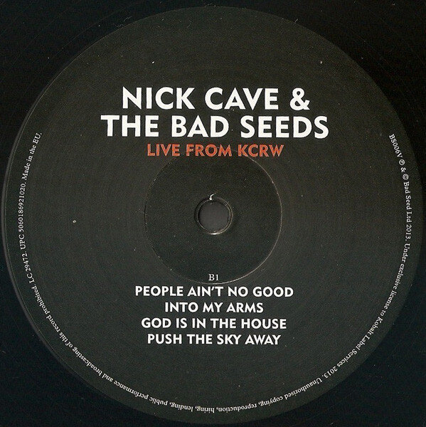 Nick Cave & The Bad Seeds - Live From KCRW, 2LP, vinüülplaats, 12" vinyl record hind ja info | Vinüülplaadid, CD, DVD | kaup24.ee