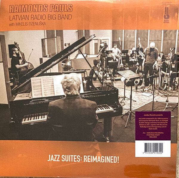 Raimonds Pauls / Latvian Radio Big Band - Jazz suites: Reimagined!, LP, vinüülplaat, 12" vinyl record hind ja info | Vinüülplaadid, CD, DVD | kaup24.ee