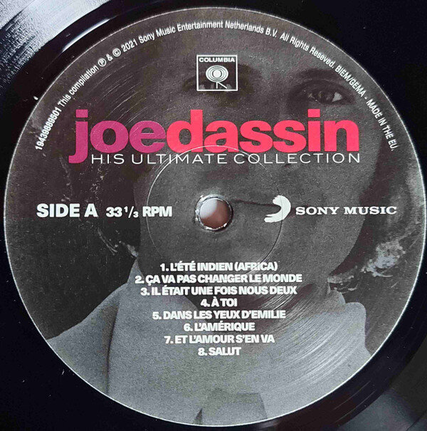 Joe Dassin - His Ultimate Collection, LP, vinüülplaat, 12" vinyl record hind ja info | Vinüülplaadid, CD, DVD | kaup24.ee