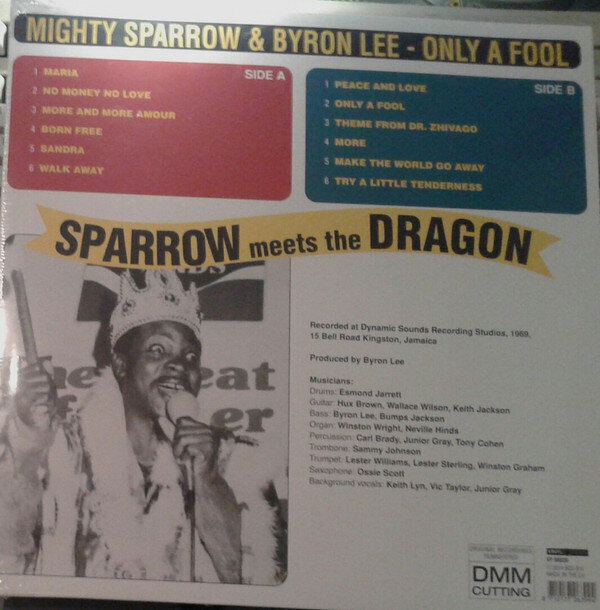 Mighty Sparrow - Sparrow Meets The Dragon, LP, vinüülplaat, 12" vinyl record hind ja info | Vinüülplaadid, CD, DVD | kaup24.ee
