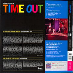 Виниловая пластинка The Dave Brubeck Quartet - Time Out, LP, Colored vinyl, 12" vinyl record цена и информация | Виниловые пластинки, CD, DVD | kaup24.ee