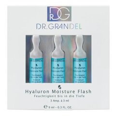 Pinguldavad ampullid Hyaluron Moisture Dr. Grandel (3 ml) цена и информация | Сыворотки для лица, масла | kaup24.ee