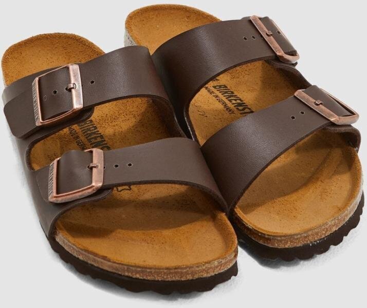 Sandaalid Birkenstock Arizona BF Regular Fit, tumepruun hind ja info | Meeste plätud, sussid | kaup24.ee