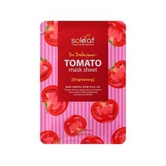 Valgustav mask So Delicious Soleaf Tomat (25 g) цена и информация | Маски для лица, патчи для глаз | kaup24.ee