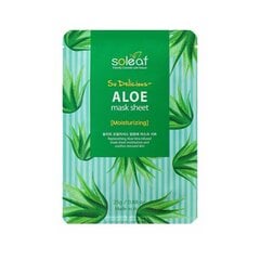 Niisutav näomask So Delicious Soleaf Aloe Vera (25 g) hind ja info | Näomaskid, silmamaskid | kaup24.ee
