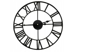 Metalinis sieninis laikrodis 40 cm su tyliu mechanizmu цена и информация | Часы | kaup24.ee