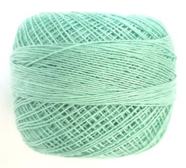 Нить для вязания крючком Атлас, цвет зеленый 130 цена и информация | Принадлежности для вязания | kaup24.ee
