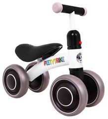 Балансировочный велосипед „Petty Trike“, белый цена и информация | Балансировочные велосипеды | kaup24.ee