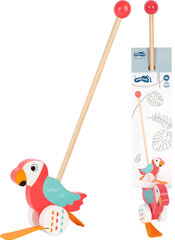 Puidust lükatav Papagoi “Lori” hind ja info | Imikute mänguasjad | kaup24.ee