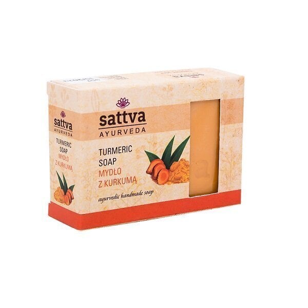 Seep kurkumiga Turmeric, Sattva Ayurveda, 125g hind ja info | Seebid | kaup24.ee