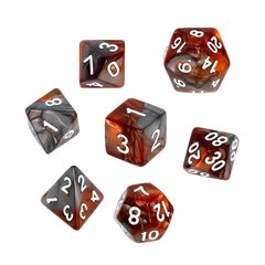 Lauamängude täringukomplekt Rebel RPG, Brown/Gray цена и информация | Настольные игры, головоломки | kaup24.ee